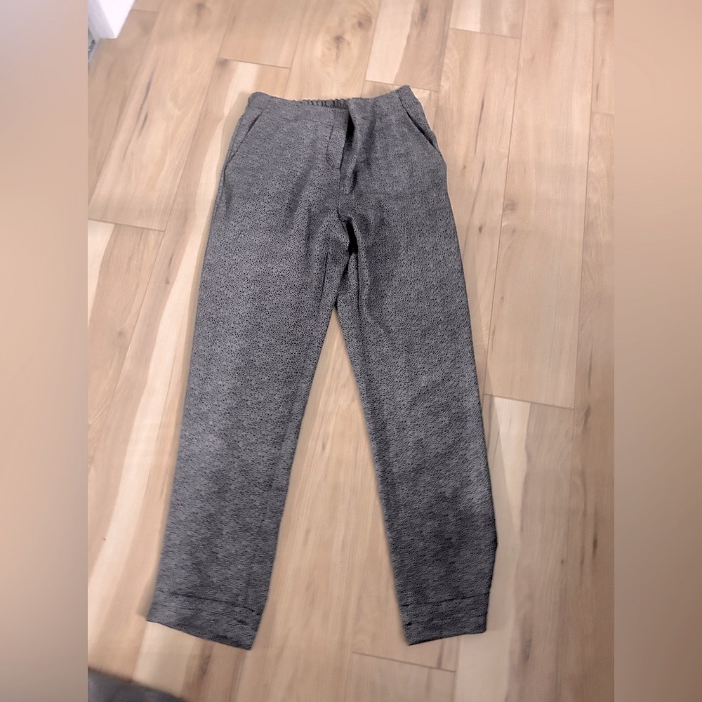 Tristan, black & White pants